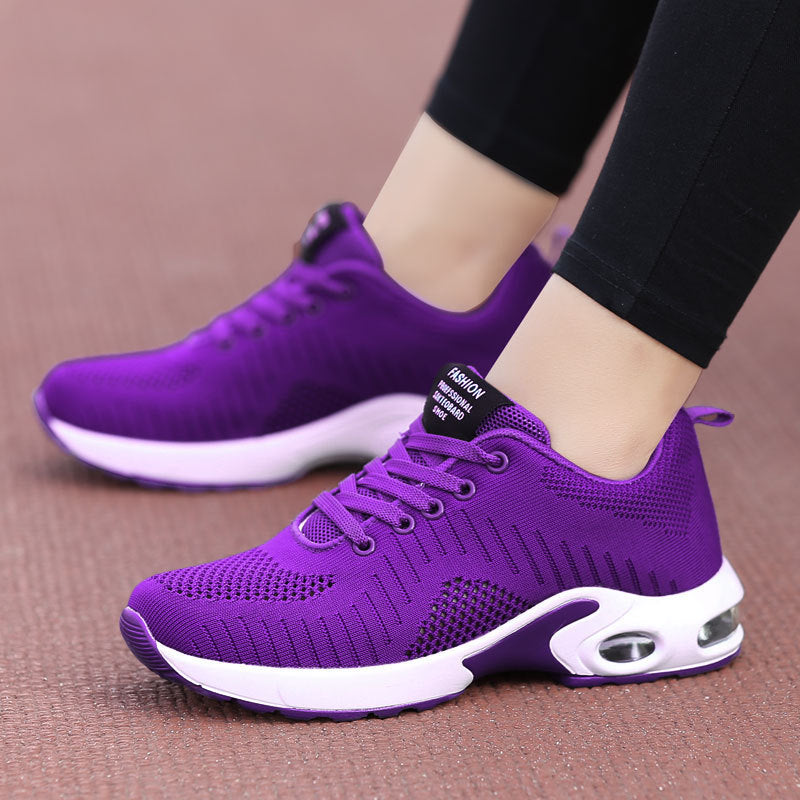 Breathable mesh shoes