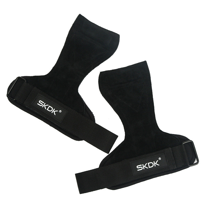 Cowhide Weightlifting Palm Grip Stripe